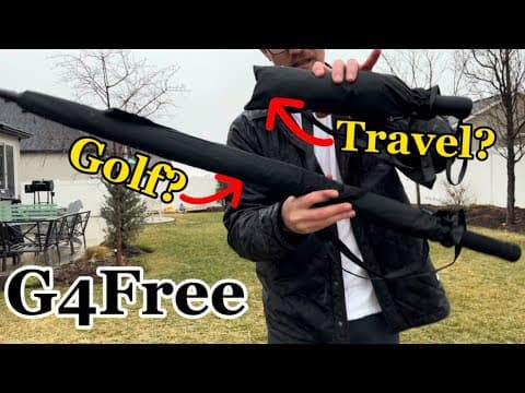 Stay Dry on the Green: G4Free Golf Umbrella Review &amp; Comparison! ☔⛳ The Perfect Umbrellas for You