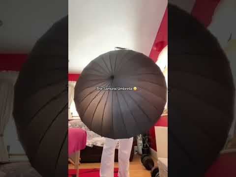 The Samurai Umbrella🥶 TheBushidoBlades.com🔎