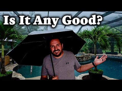 Travel Umbrella Review - G4Free UPF 50+ UV Protection Large Travel Umbrella 46 Inch