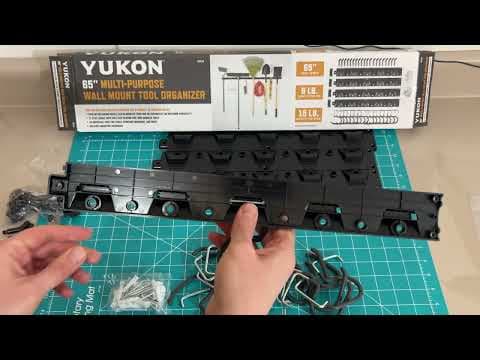 Yukon Multi-Purpose Wall Mount Garden Tools Organizer from Harbor Freight