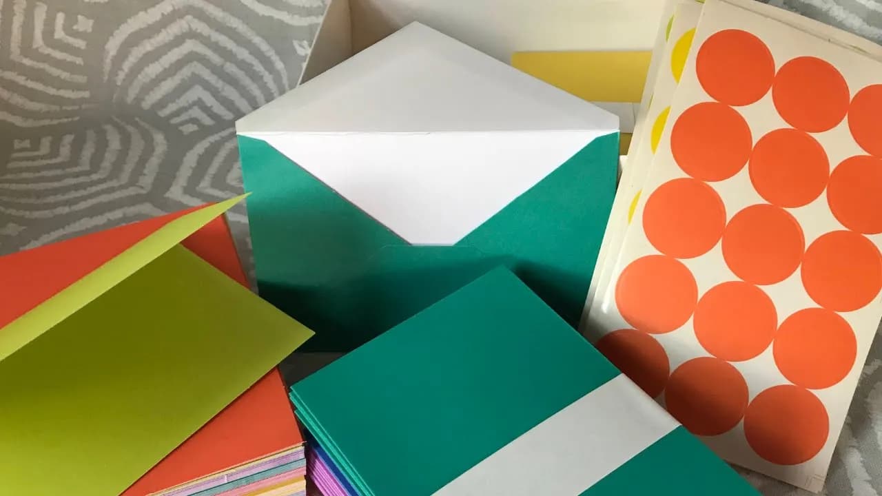 120 Blank Cards with Envelopes & Stickers | 4" x 6"