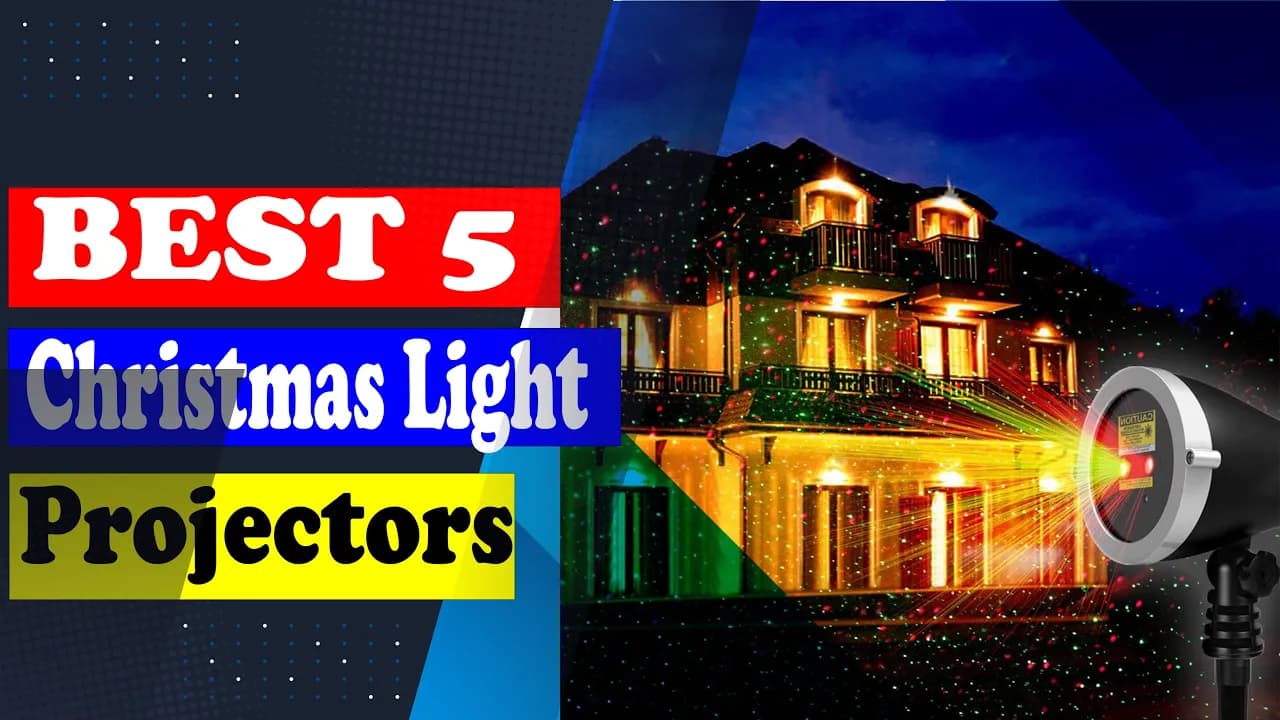 🎄 Top 5 Best Christmas Light Projectors You Can Buy Now in 2025!