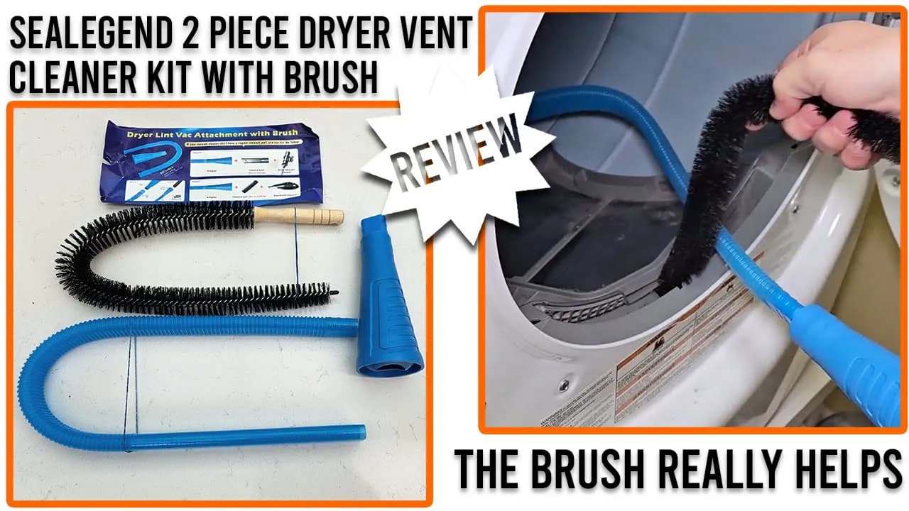 Sealegend 2 Piece Dryer Vent Cleaner Kit with Brush Review