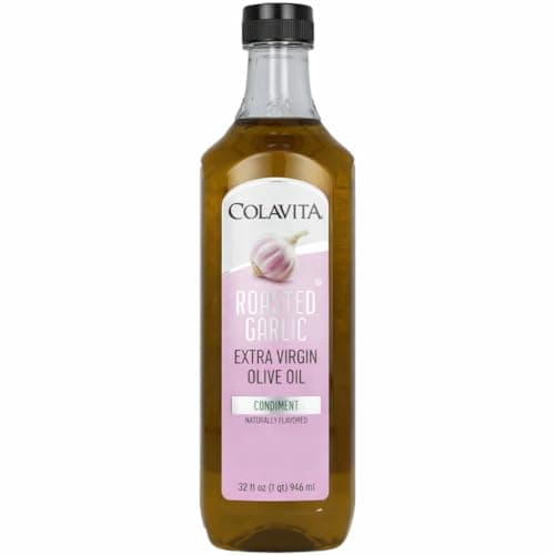 Colavita Roasted Garlic Extra Virgin Olive Oil, 32 Fl Oz – Cold Pressed EVOO Infused with Natural Roasted Garlic Flavor for Cooking, Dressings, Marinades & Dipping - image 1 of 1