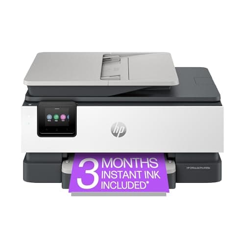 HP OfficeJet Pro 8125e Wireless All-in-One Color Inkjet Printer, Print, scan, Copy, ADF, Duplex Printing Best-for-Home Office, 3 Month Instant Ink Trial Included, AI-Enabled (405T6A) - image 1 of 1