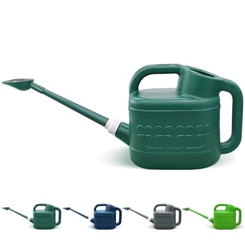 2 Gallon Watering Can, Garden Watering Can Outdoor, Plant Water Can with Removable Long Spout and Stainless Steel Sprinkler Head, Large Plastic Outdoor Watering Cans for Gardening Flower Plants - image 1 of 1