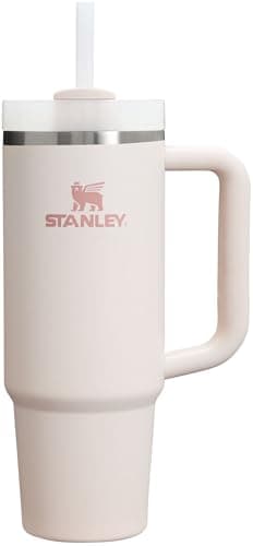 STANLEY Quencher H2.0 Tumbler with Handle and Straw 30 oz | Flowstate 3-Position Lid | Cup Holder Compatible for Travel | Insulated Stainless Steel Cup | BPA-Free | Rose Quartz 2.0 - image 1 of 9