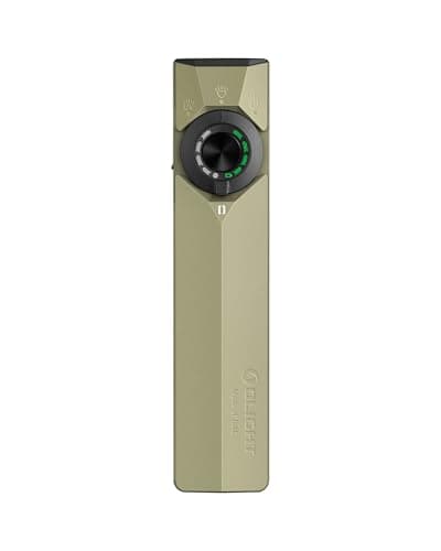 OLIGHT ArkPro Ultra EDC Flat Flashlight, Rechargeable Portable Flash Light, 1700 Lumens with White LED, UV and Green Beam for Working, Emergency, Camping, Everyday Carry (Olive Green CW) - image 1 of 1