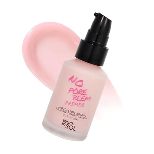TOUCH IN SOL No Poreblem Primer – Pore Primer for Korean Makeup, Mattifying Primer for Oily Skin, Pore Eraser for Large Pores, Blurring Finish from K Beauty (1.01 fl.oz/30ml) - image 1 of 1