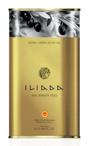 Iliada Kalamata PDO Extra Virgin Olive Oil, 3Lt | Multi-Awarded | Single Region 100% Greek | Monovarietal Koroneiki | Cold Press | Polyphenol Rich | Chef's Favorite - image 1 of 1