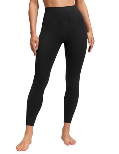 CRZ YOGA No Front Seam Leggings 25" Black Medium - image 1 of 5