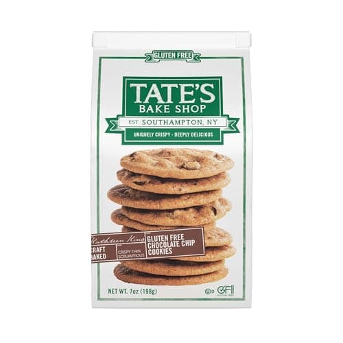 Tate's Bake Shop Gluten Free Chocolate Chip Cookies, Gluten Free Cookies, 7 oz - image 1 of 1