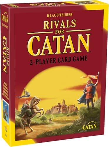 CATAN Rivals for CATAN Card Game - Build, Trade and Conquer! Strategy Game, Family Fun for Kids and Adults, Ages 10+, 2 Players, 45-60 Minute Playtime - image 1 of 1