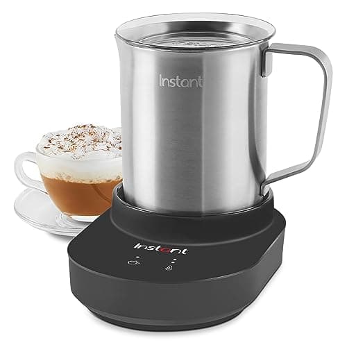 Instant Pot Instant MagicFroth 9-in-1 Electric Milk Steamer and Frother, 17oz Stainless Steel Pitcher, Hot and Cold Foam Maker and Milk Warmer for Lattes, Cappuccinos, Macchiato - image 1 of 1