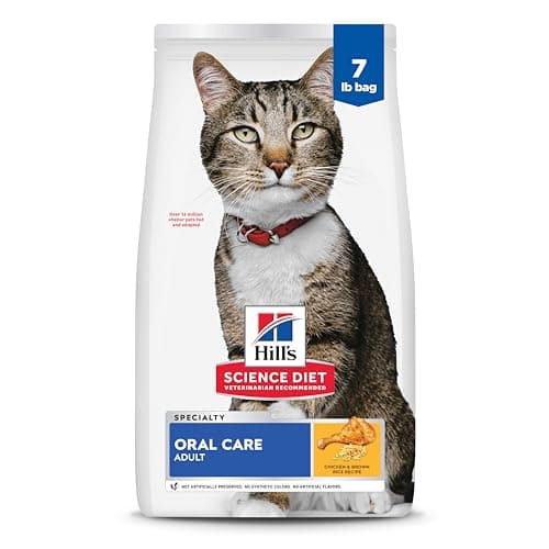 Hill's Science Diet Adult Oral Care Dry Cat Food - image 1 of 11
