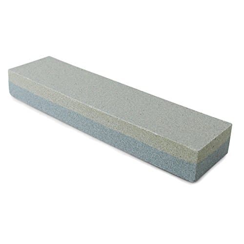New Star Foodservice 36480 Combination Sharpening Stone Knife Sharpener, 8" x 2" x 1", Silver & Grey - image 1 of 1