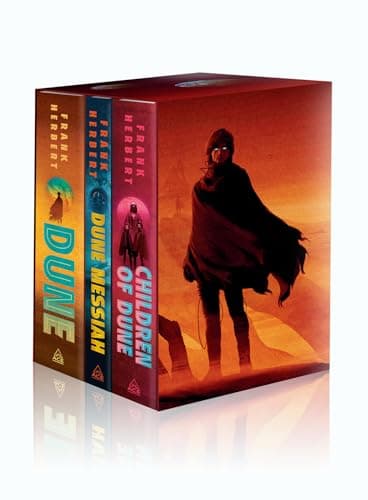 Frank Herbert's Dune Saga 3-Book Deluxe Hardcover Boxed Set: Dune, Dune Messiah, and Children of Dune - image 1 of 1