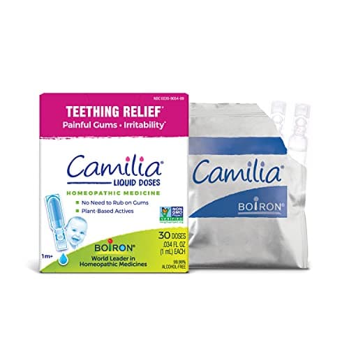 Boiron Camilia Teething Drops for Daytime and Nighttime Relief of Painful or Swollen Gums and Irritability in Babies - 30 Count - image 1 of 1
