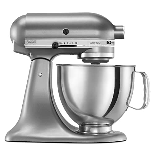 KitchenAid Artisan Series 5 Quart Tilt Head Stand Mixer with Pouring Shield KSM150PS, Contour Silver, Zinc - image 1 of 1