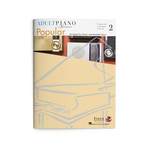 Adult Piano Adventures: Popular - Book 2 | Piano Sheet Music Songbook for Adults | 27 Easy Arrangements from Broadway Pop and Film | Faber Piano Book with Classic Hits - image 1 of 1