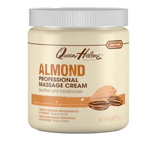 Queen Helene Almond Professional Massage Cream – Rich Conditioning Cream for Smooth Hydrated Skin (15 Ounce (Pack of 1)) - image 1 of 1