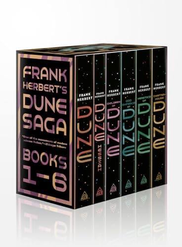 Frank Herbert's Dune Saga 6-Book Boxed Set: Dune, Dune Messiah, Children of Dune, God Emperor of Dune, Heretics of Dune, andChapterhouse: Dune - image 1 of 1