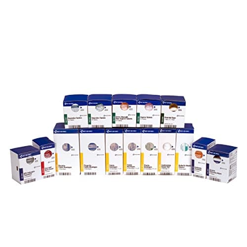 First Aid Only 700002 SmartCompliance 50-Person First Aid Kit Refill Supplies for Business, Worksite, and Home, 237 Pieces, Blue - image 1 of 1