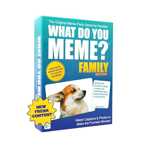 What Do You Meme?Edition by Relatable, Now with Refreshed Content, Easter Family Games for Kids and Adults, Easter Basket Gift, The TikTok Viral Sensation, Includes 300 Caption Cards, 108 Photo Cards - image 1 of 1