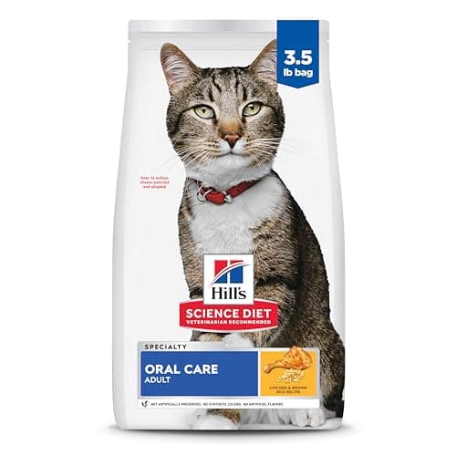Hill's Science Diet Adult Oral Care Dry Cat Food - image 1 of 11