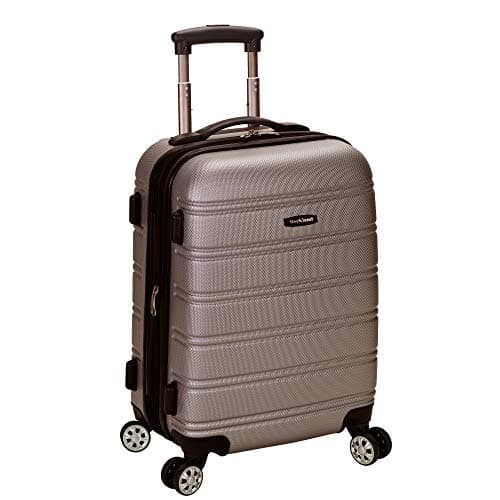 Rockland Melbourne Hardside Expandable Spinner Wheel Luggage, Silver, Carry-On 20-Inch - image 1 of 1