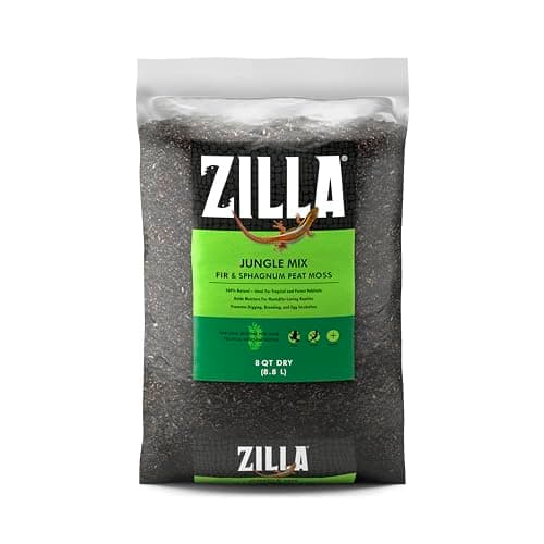 Zilla Reptile Terrarium Bedding Substrate Jungle Mix, 8 Quart - image 1 of 1