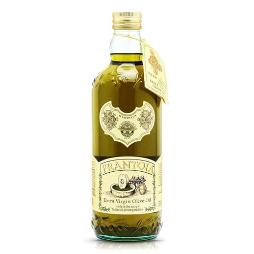 Frantoia Extra Virgin Olive Oil, 33.8 fl oz (1 Liter) – Award-Winning Sicilian EVOO Made from Biancolilla, Nocellara del Belice & Cerasuola Olives – Cold-Pressed within 24 Hours for Fresh, Fruity Flavor - image 1 of 1
