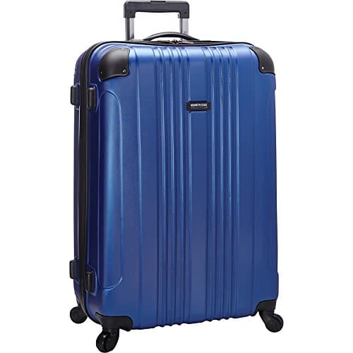 Kenneth Cole REACTION Out of Bounds Lightweight Hardshell 4-Wheel Spinner Luggage, Cobalt Blue, 28-Inch Checked - image 1 of 1