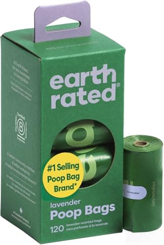 Earth Rated Poop Bags for Dogs Guaranteed Leak Proof and Extra Thick Waste Bag Refill Rolls, Lavender Scented, 120 Bags - image 1 of 1
