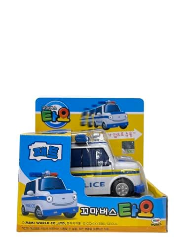 Tayo The Little Bus Pat - Action Play car Figure, Christmas and Birthday Gifts for Kids, The Most Popular Children's Cartoon Characters in Korea - image 1 of 1