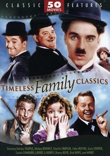 TIMELESS FAMILY CLASSICS 50 MOVIES DVD - image 1 of 1