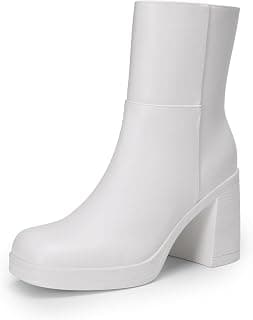 Women's Platform Gogo Ankle Boots Chunky Shoes - image 1 of 1