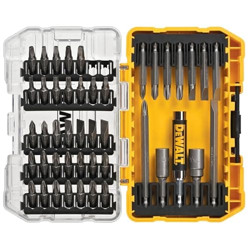 DEWALT Screwdriver Bit Set with Tough Case, 45-Piece (DW2166), Grey/Silver Screwdriving Set with Tough Case - image 1 of 1