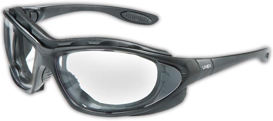 Honeywell Uvex S0600X Seismic Safety Eyewear, Black Frame, Clear Uvextra Anti-Fog Lens/Headband - image 1 of 1