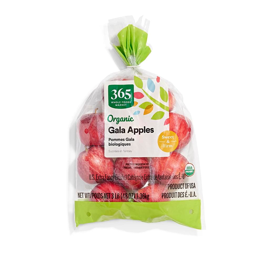 Organic Gala Apples, 3 lb Bag - image 1 of 1