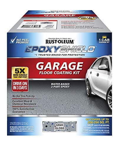 Rust-Oleum 251965 EPOXYSHIELD Garage Floor Coating Kit, 1 Car, Gloss Gray - image 1 of 1