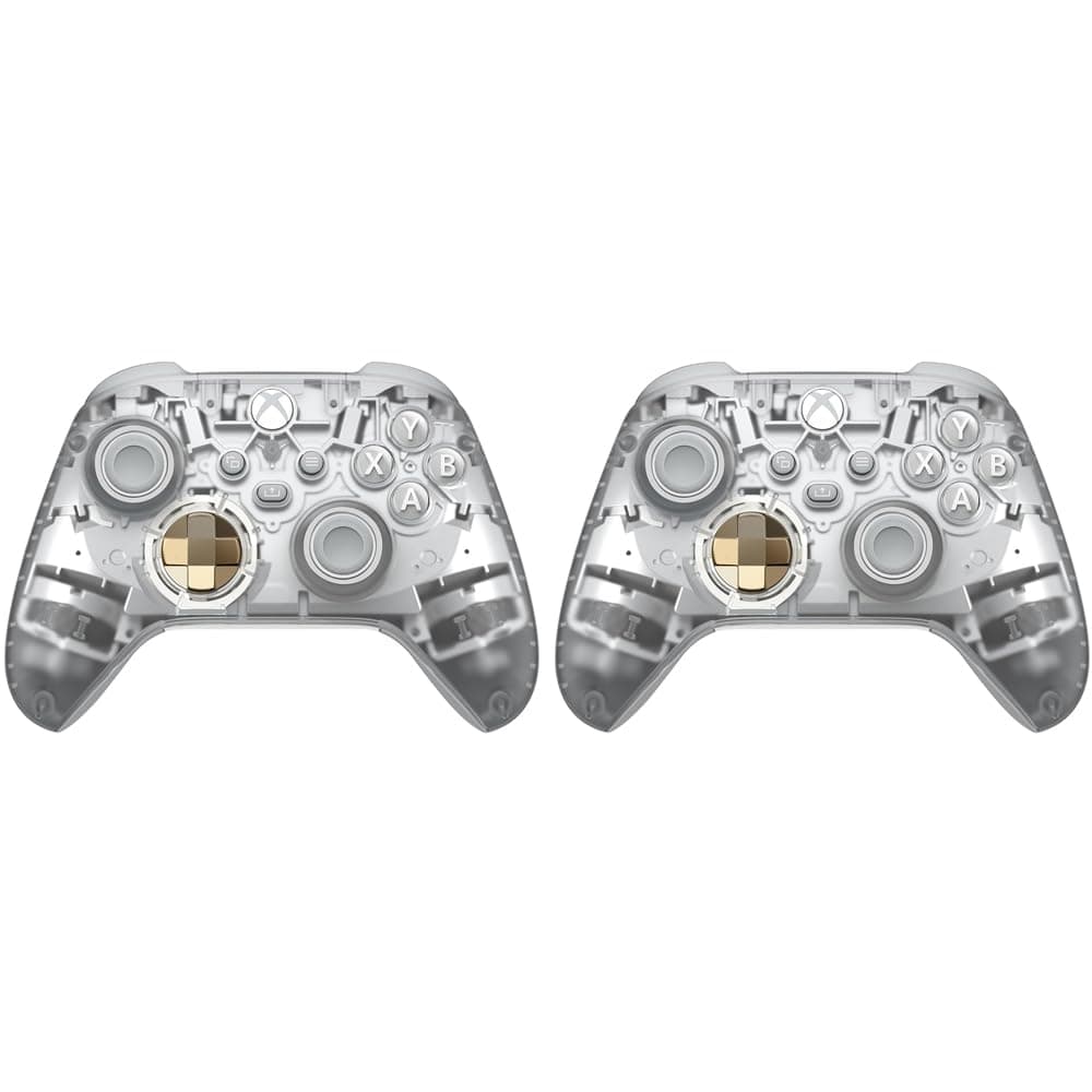 Microsoft QAU-00157 Xbox Wireless Gaming Dual Controller Bundle (Ghost Cipher Special Edition) for Xbox Series X|S, Xbox One, Windows PC, Android and iOS - image 1 of 1