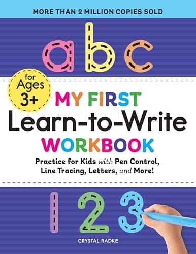 My First Learn-to-Write Workbook: Practice for Kids with Pen Control, Line Tracing, Letters, and More! (My First Preschool Skills Workbooks) - image 1 of 1