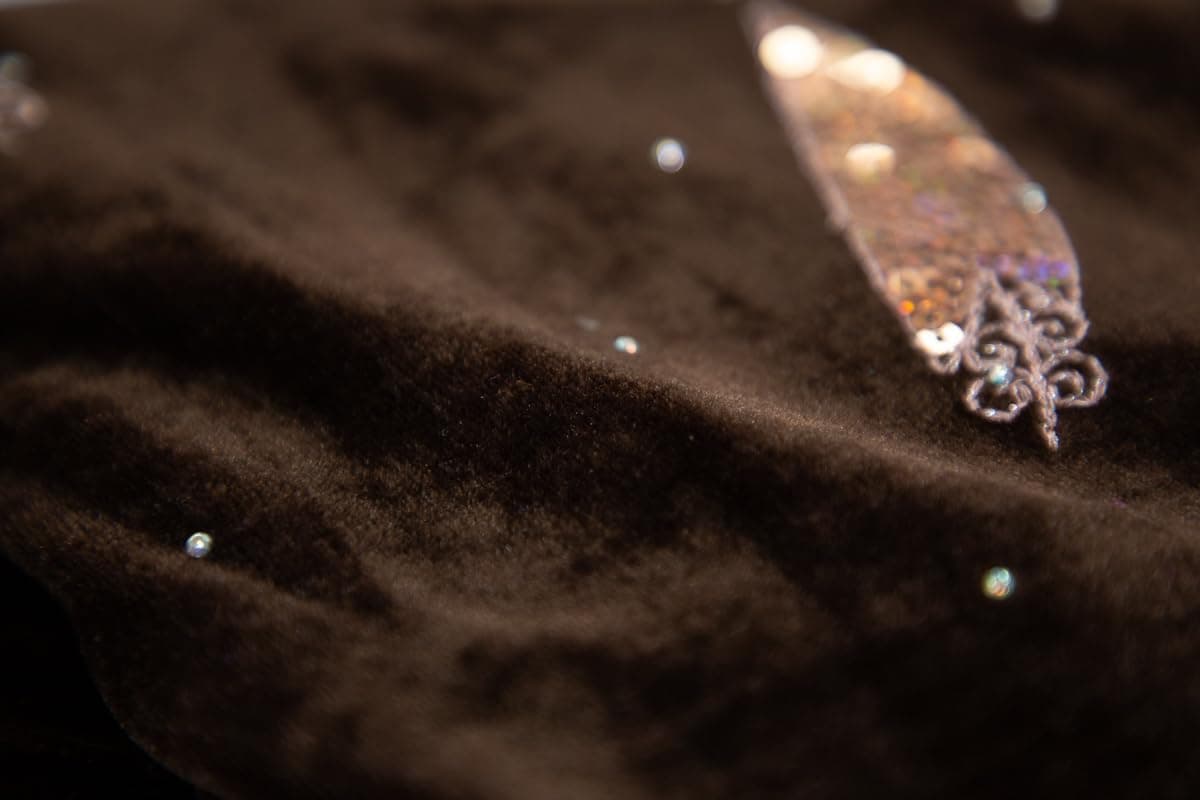 African Lace Fabric 5 Yards, Nigerian Lint Rhinestone Embroidery Lace Fabric with Sequins for Daily/Party/Wedding Sewing - image 1 of 1