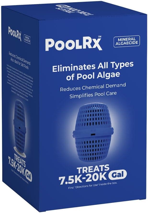 PoolRx Pool Unit #101001 6 Month Algaecide Blue Treats 7.5k-20k gallons, Single - image 1 of 1