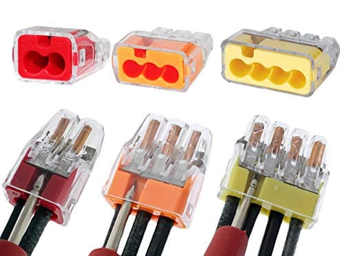 Ideal Electrical 30-1031 in-Sure 2-Port x25, 3-Port x25, 4-Port x25, Push-in Wire Connector (75 Pack) - image 1 of 1