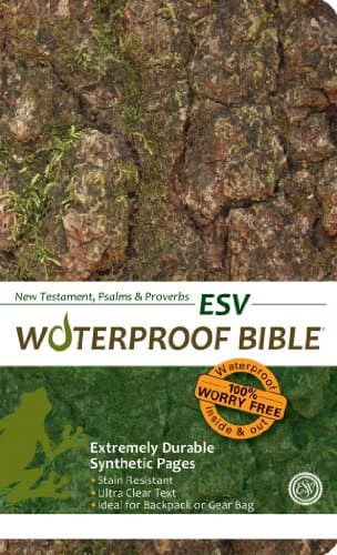 Waterproof Durable New Testament with Psalms and Proverbs-ESV-Camouflage - image 1 of 1