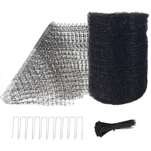 Feitore Deer Fence Netting, 7 x 100 Feet Anti Bird Deer Protection Net Reusable Protective Garden Netting for Plants Fruit Trees Vegetables Against Birds and Other Animals