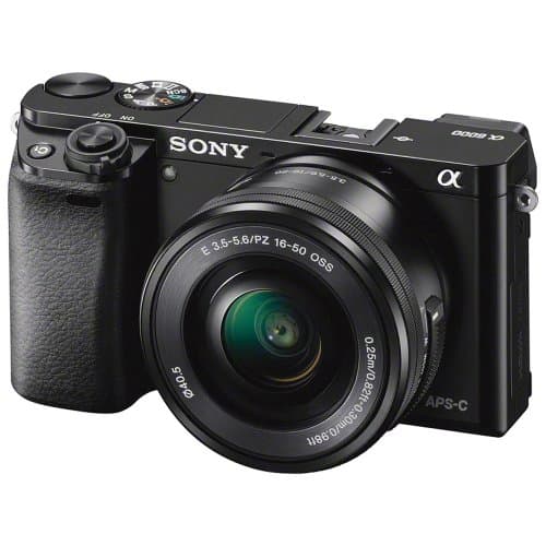 Sony Alpha a6000 Mirrorless Digital Camera 24.3MP SLR Camera with 3.0-Inch LCD (Black) w/16-50mm Power Zoom Lens - image 1 of 1
