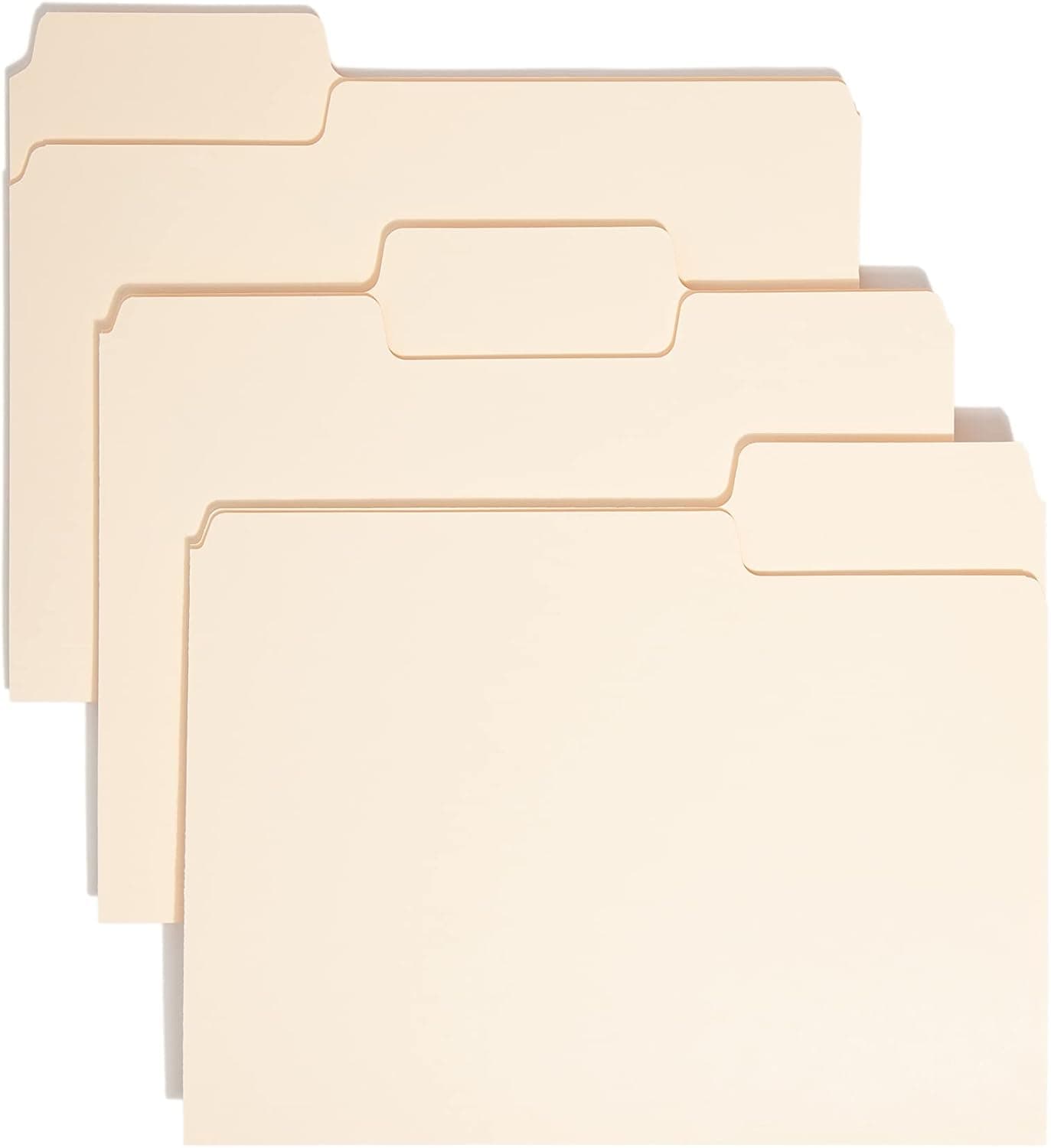 Smead SuperTab Heavyweight File Folder, Oversized 1/3-Cut Tab, Letter Size, Manila, 50 Per Box (10401) - image 1 of 1